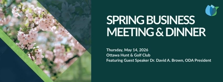 ODS Spring Business Meeting and Dinner 2026 Banner